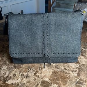 Ralph Lauren Black Denim Crossbody